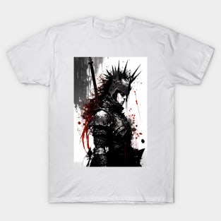 Gothic Punk Medieval Knight T-Shirt